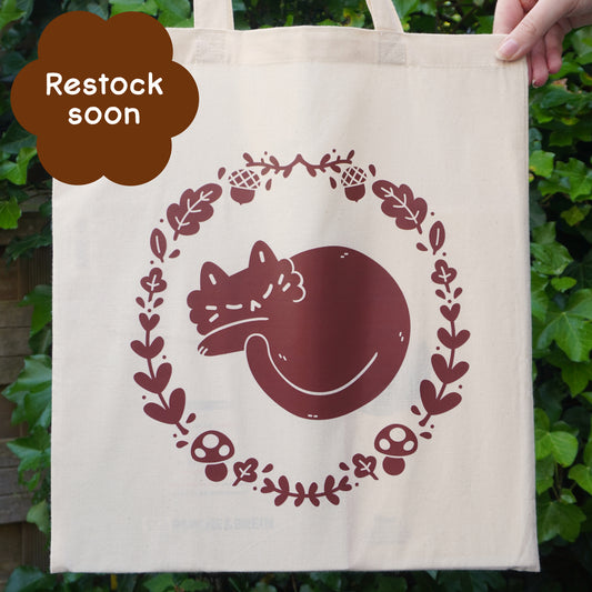 Autumn Cat Totebag