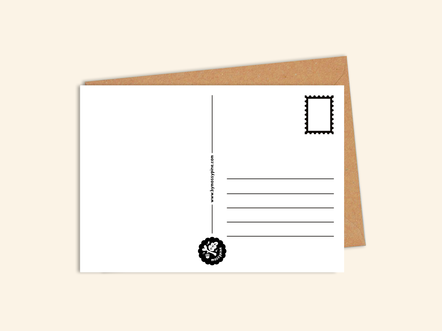 Love You So Mush Postcard A6