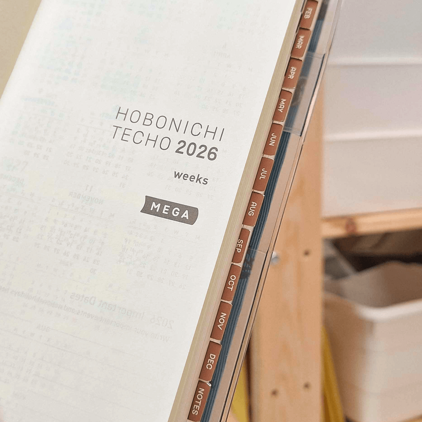 Monthly Planner Tabs | Journaling Sticker Sheet