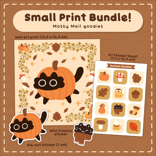 Small Print Bundle - Mossy Mail September & October 💌