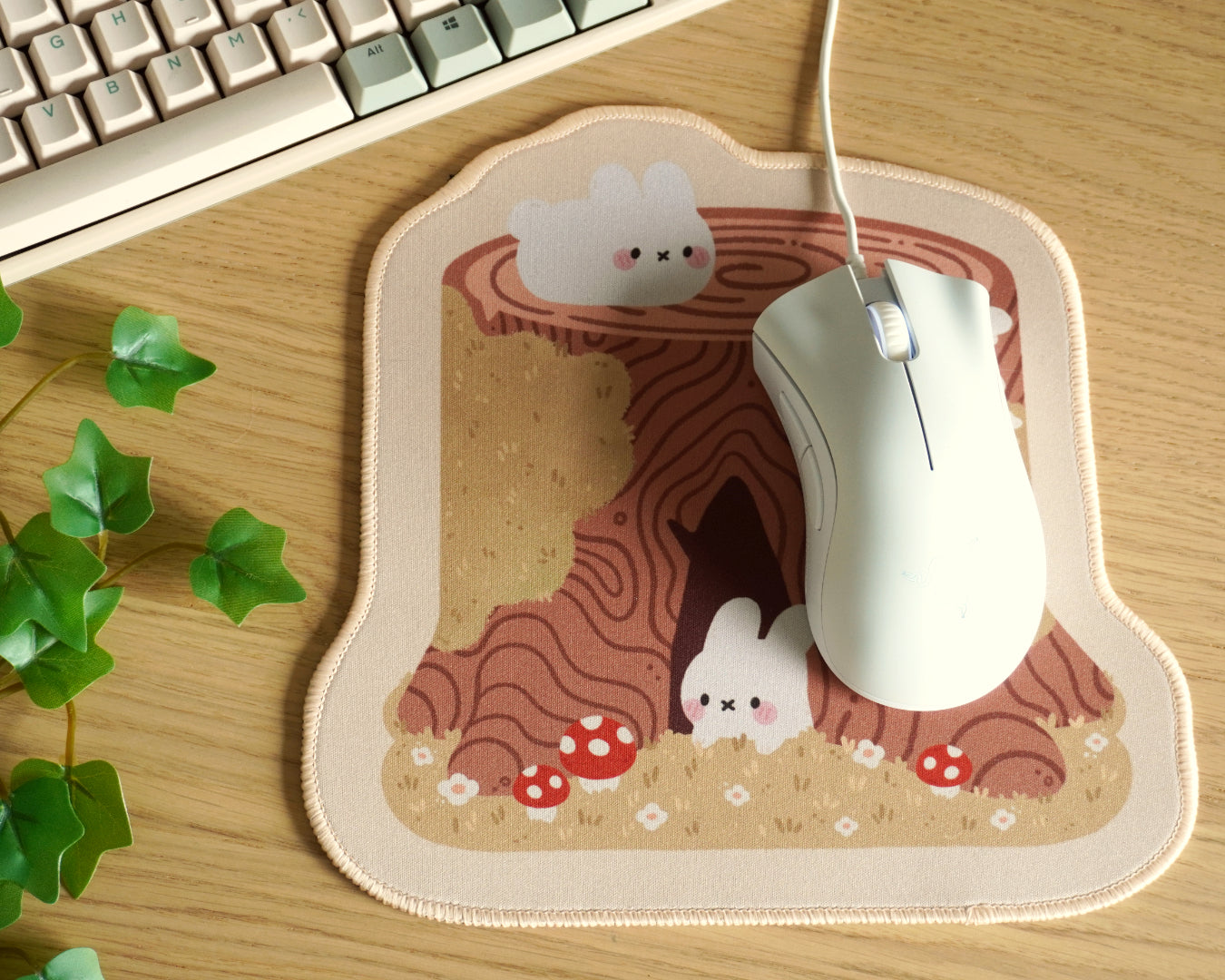 Tree Stump Mousepad