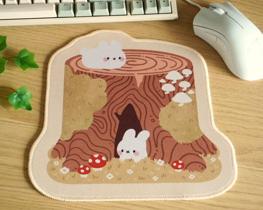 Tree Stump Mousepad