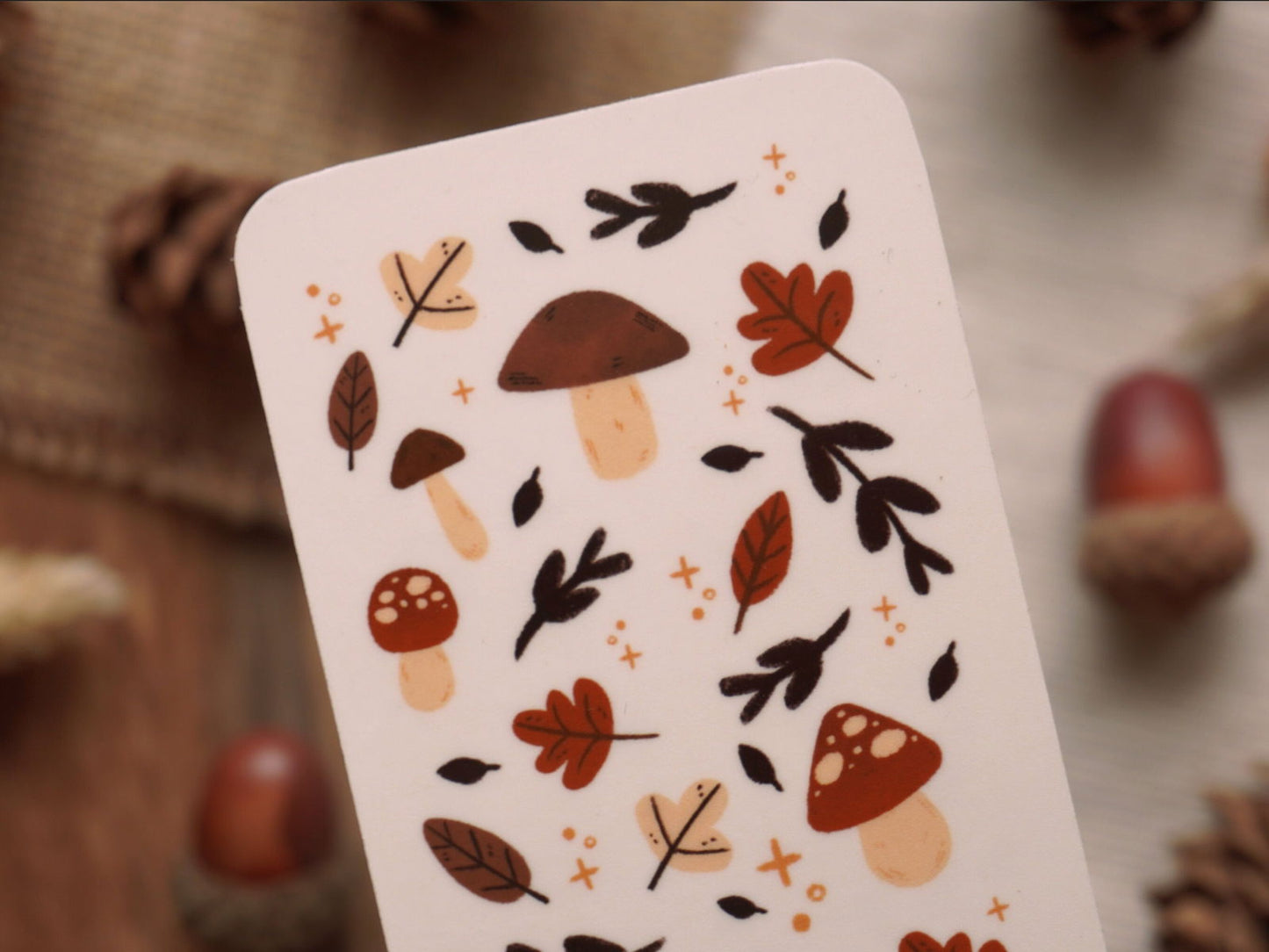 Woodland Pattern Bookmark - Bymossypine