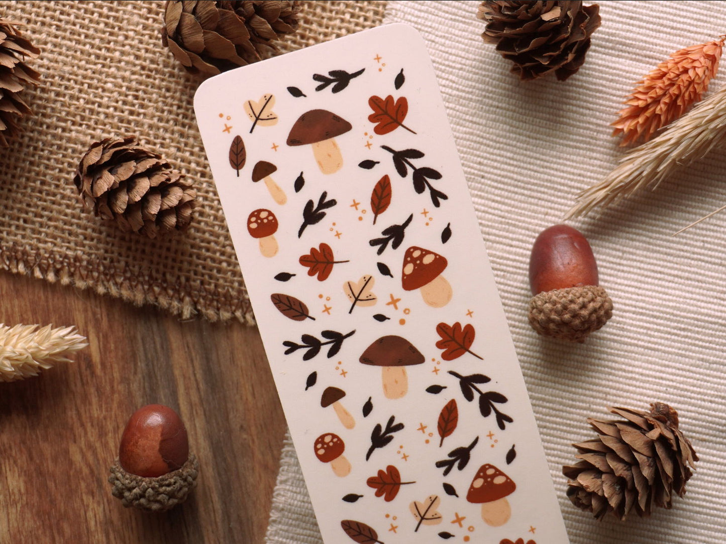 Woodland Pattern Bookmark - Bymossypine