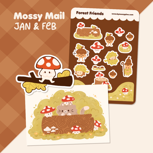 Whole Bundle | Mossy Mail Jan & Feb 🍂