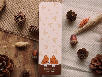 Cat Log Bookmark - Bymossypine