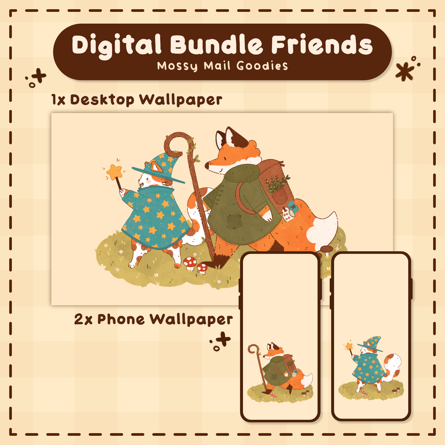 Digital Bundle - Mossy Mail March & April 💌