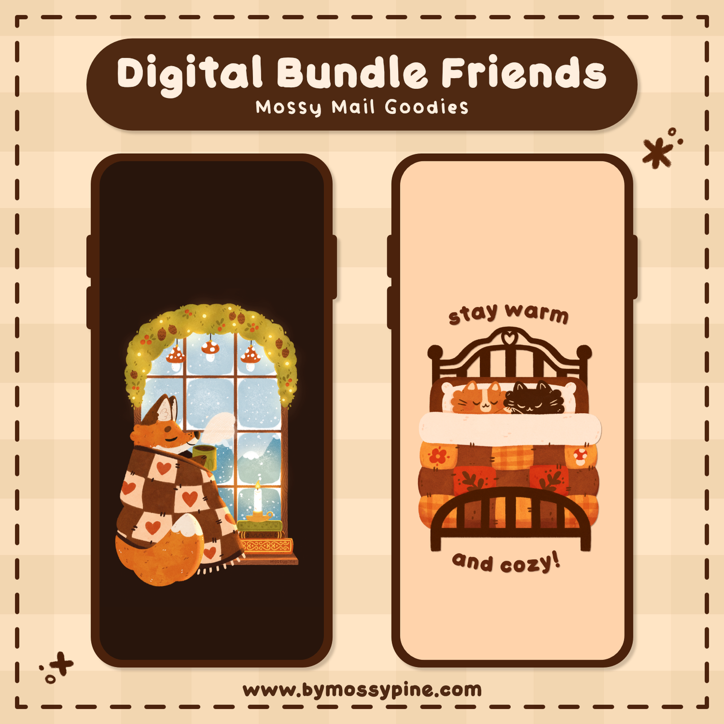 Digital Bundle - Mossy Mail January & December 💌