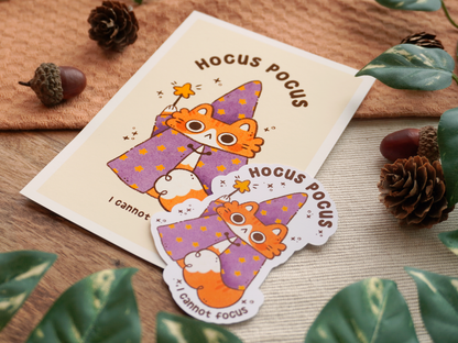 Hocus Pocus Sticker - Bymossypine