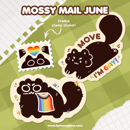 June's Envelope 🏳️‍🌈 Mossy Mail