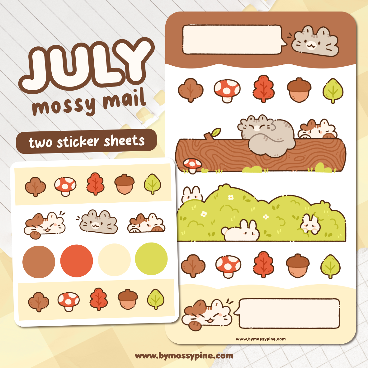 July's Envelope 🍂 Mossy mail