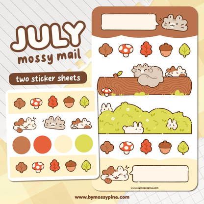 July's Envelope 🍂 Mossy mail