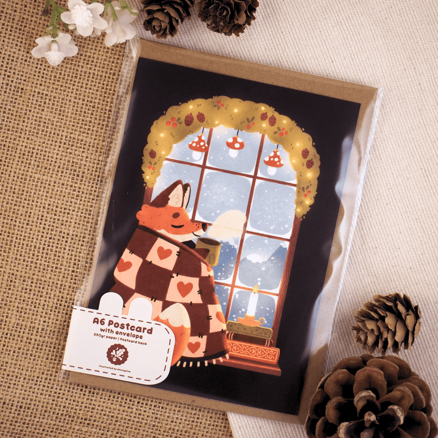 Cozy Moment | Single Postcard