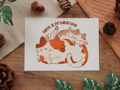 Rest is Productive Print - Bymossypine
