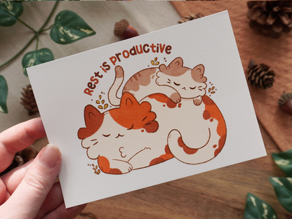 Rest is Productive Print - Bymossypine