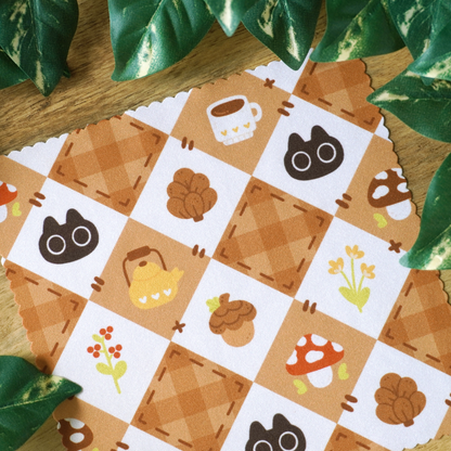 Cozy Pattern Microfiber Cleaning Cloth
