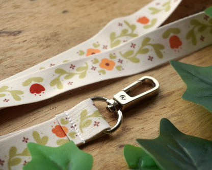 Floral Lanyard
