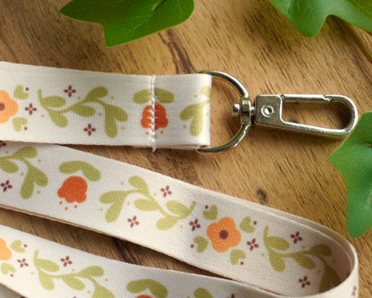 Floral Lanyard