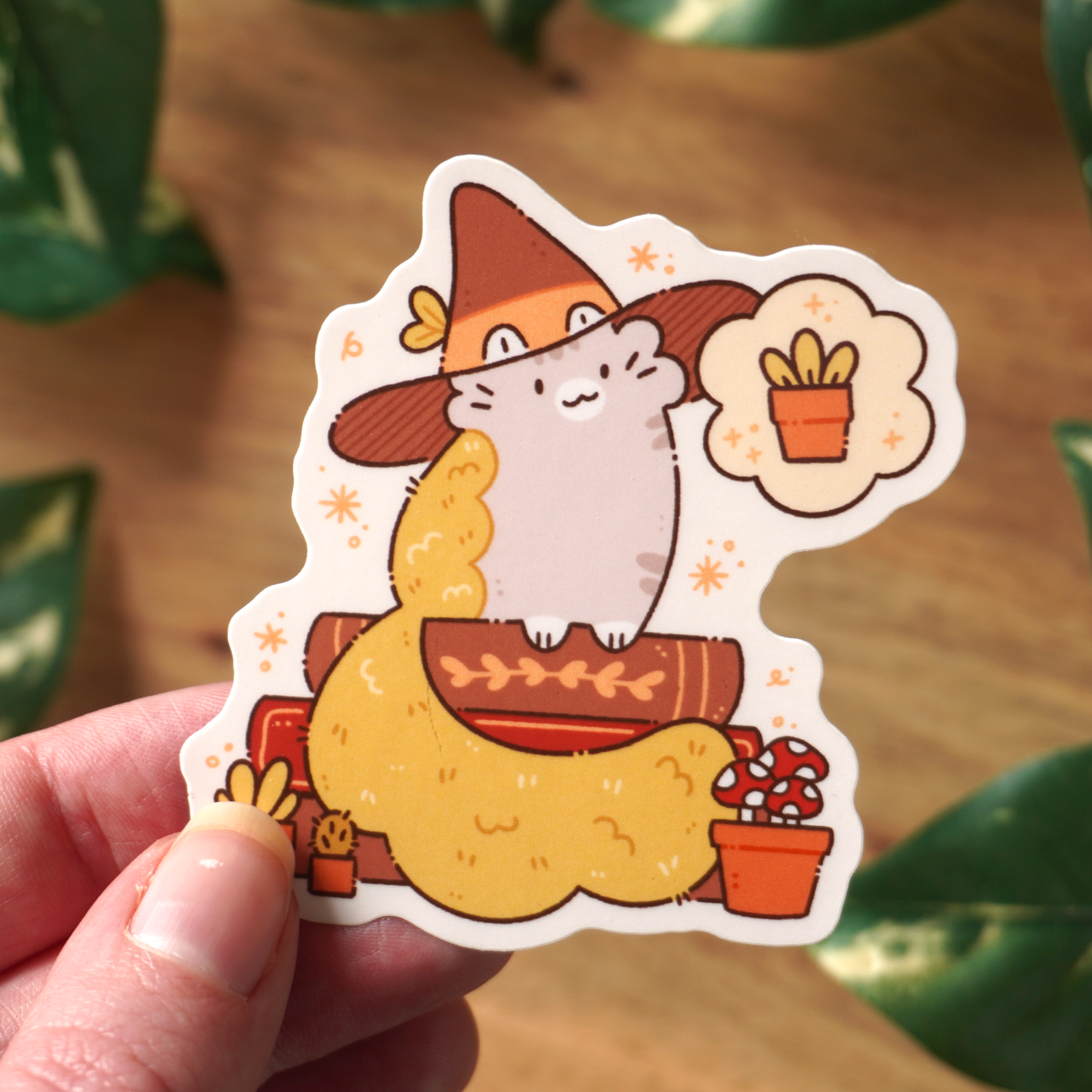 Magical Cat Sticker