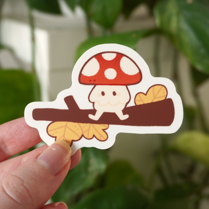 Mushy Friend Sticker