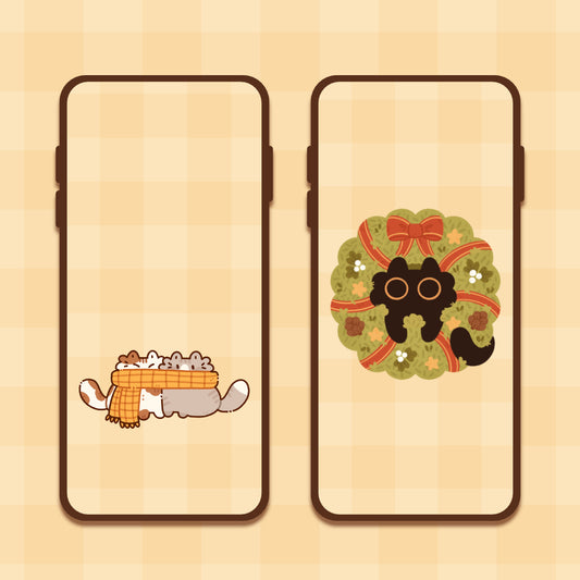 Phone Wallpapers | Mossy Mail November & December ❄