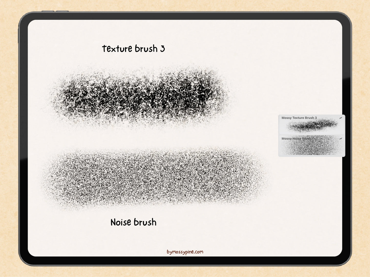 Digital Art Texture Brushes for Procreate