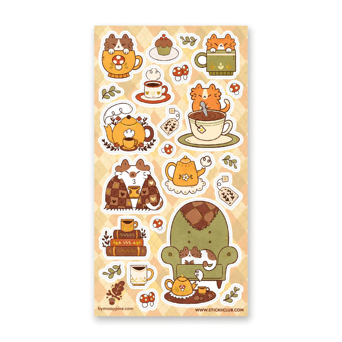 Tea Time Stickiiclub Bundle