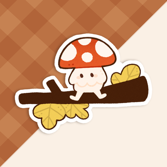 Mushy Friend Sticker | Mossy Mail Jan & Feb 🍂