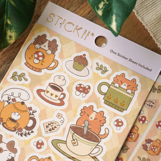 Tea Time Stickiiclub Bundle